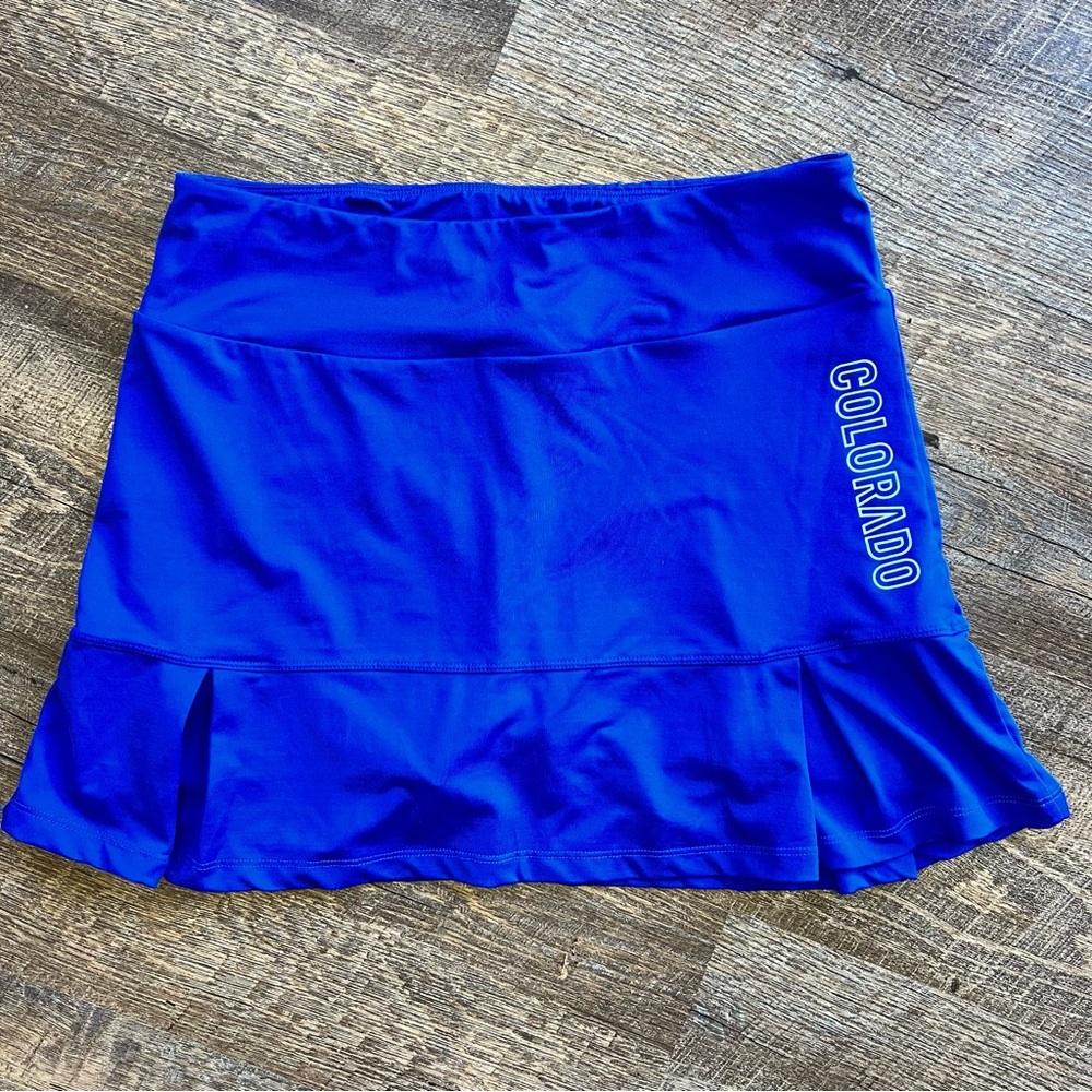 Get Lost Outfitters Colorado Blue Running Skirt Skort. Performance Fabric